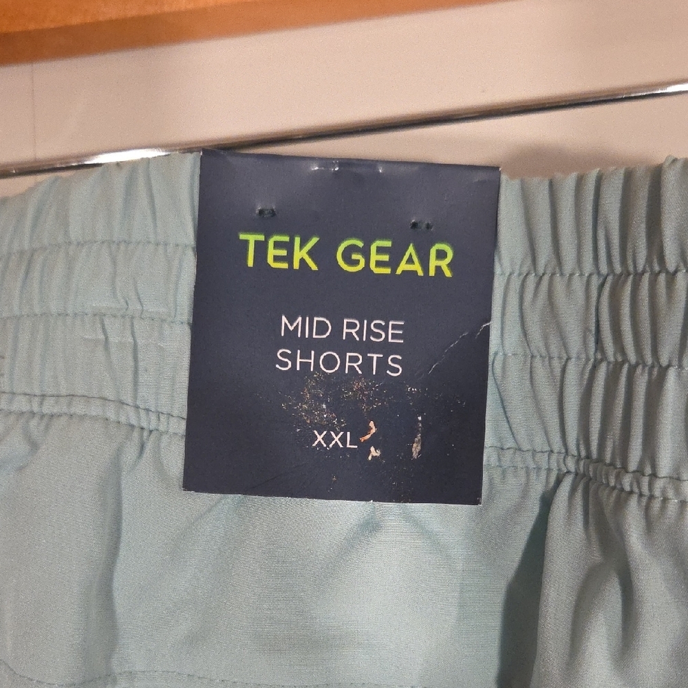Tek Gear Women's Soft BabyBlue/Seafoam Athletic Shorts Sz XXL - Picture 4 of 5